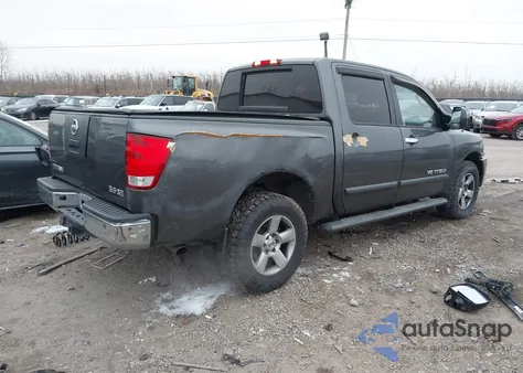 2007 Nissan Titan Se z USA, uszkodzony, nr VIN 1N6BA07B07N216485